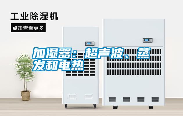 加濕器：超聲波、蒸發(fā)和電熱