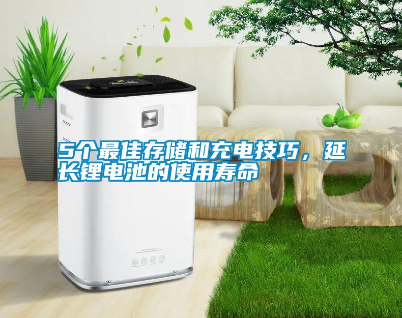 5個最佳存儲和充電技巧，延長鋰電池的使用壽命