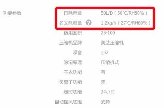 除濕機(jī)里的貓膩：兩個(gè)除濕量怎么選？
