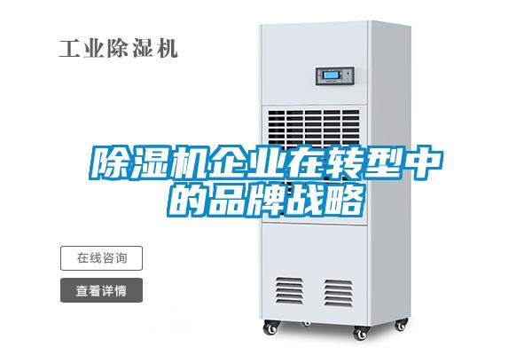 除濕機企業(yè)在轉型中的品牌戰(zhàn)略