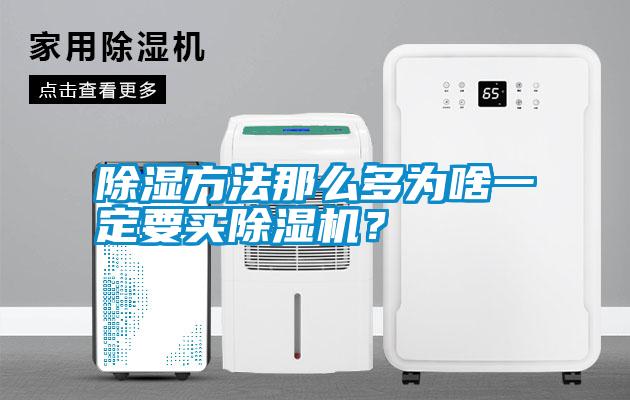 除濕方法那么多為啥一定要買除濕機(jī)？