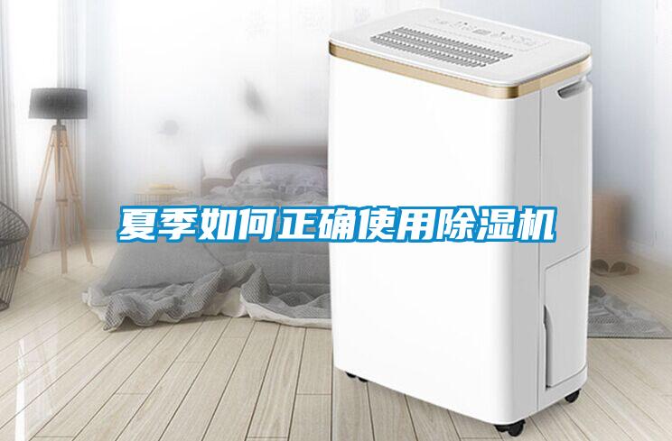 夏季如何正確使用除濕機