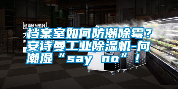 檔案室如何防潮除霉？安詩曼工業(yè)除濕機-向潮濕“say no”！