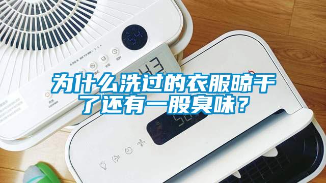 為什么洗過的衣服晾干了還有一股臭味？