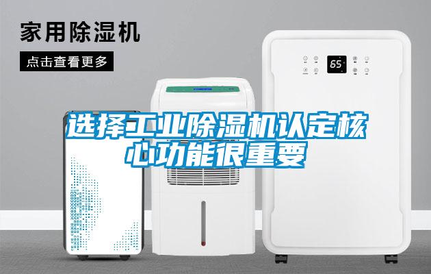 選擇工業(yè)除濕機認定核心功能很重要