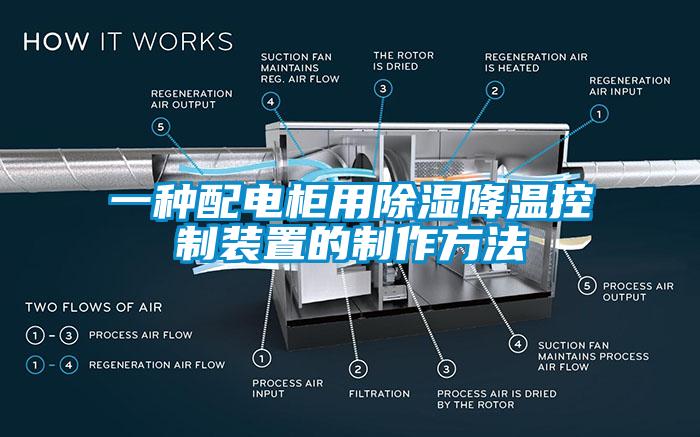 一種配電柜用除濕降溫控制裝置的制作方法