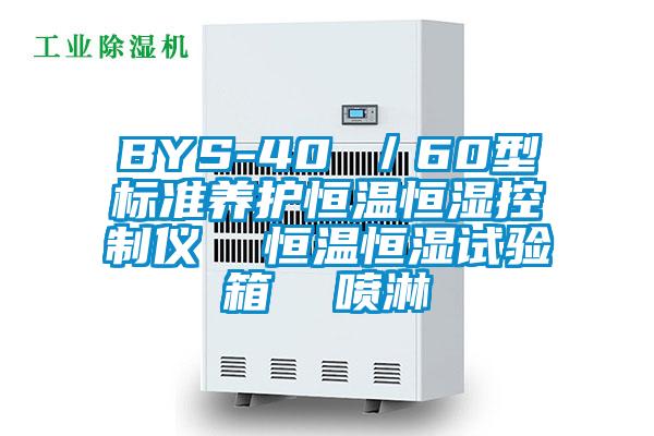 BYS-40 ／60型標(biāo)準(zhǔn)養(yǎng)護(hù)恒溫恒濕控制儀  恒溫恒濕試驗箱  噴淋