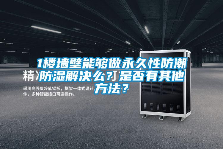 1樓墻壁能夠做永久性防潮防濕解決么？是否有其他方法？