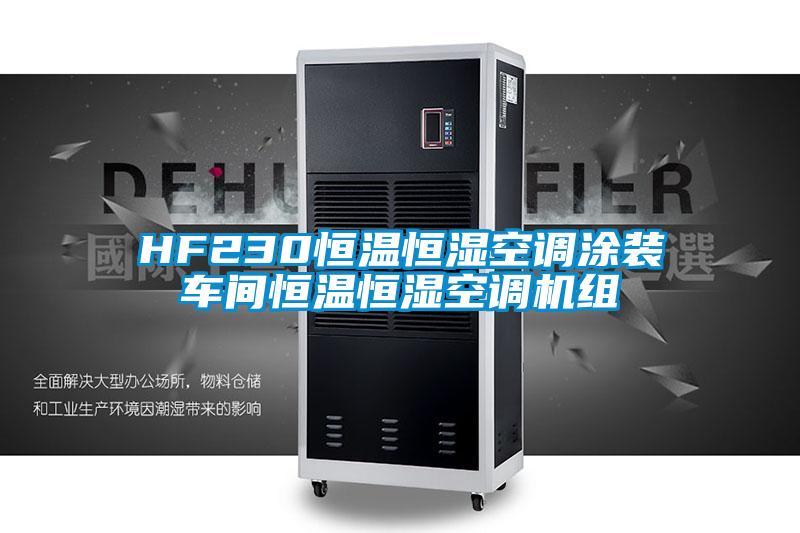 HF230恒溫恒濕空調(diào)涂裝車間恒溫恒濕空調(diào)機(jī)組