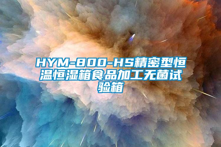 HYM-800-HS精密型恒溫恒濕箱食品加工無菌試驗箱