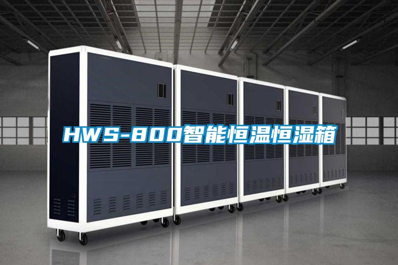 HWS-800智能恒溫恒濕箱