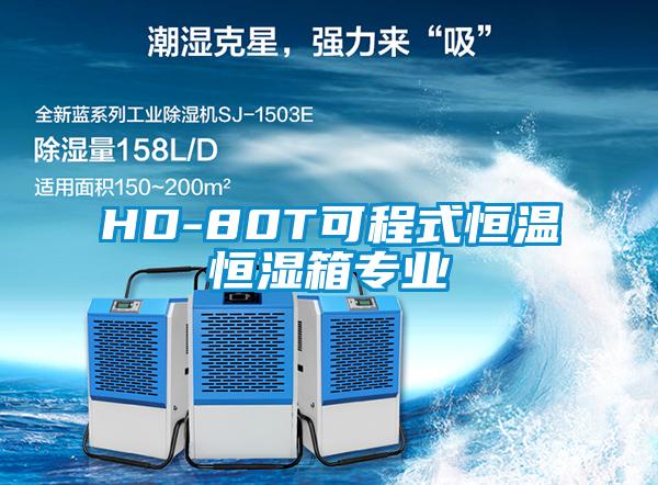 HD-80T可程式恒溫恒濕箱專業(yè)