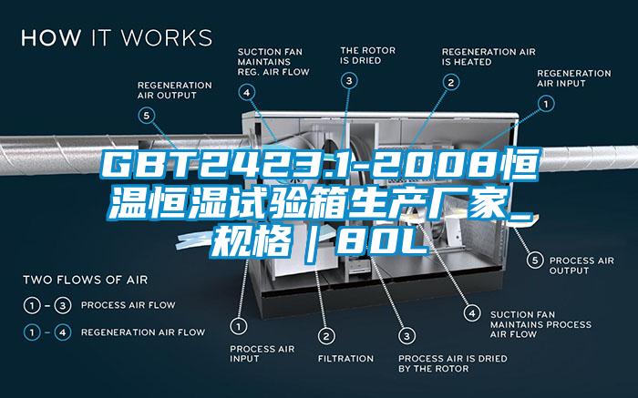 GBT2423.1-2008恒溫恒濕試驗箱生產(chǎn)廠家_規(guī)格｜80L