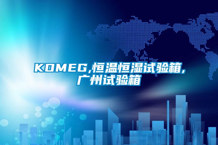 KOMEG,恒溫恒濕試驗箱,廣州試驗箱