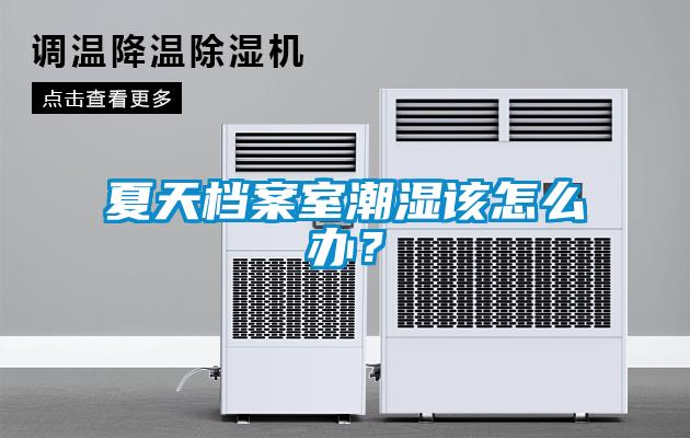 夏天檔案室潮濕該怎么辦？