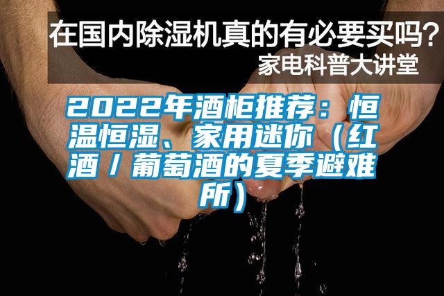 2022年酒柜推薦：恒溫恒濕、家用迷你（紅酒／葡萄酒的夏季避難所）