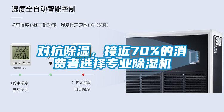 對抗除濕，接近70%的消費者選擇專業(yè)除濕機