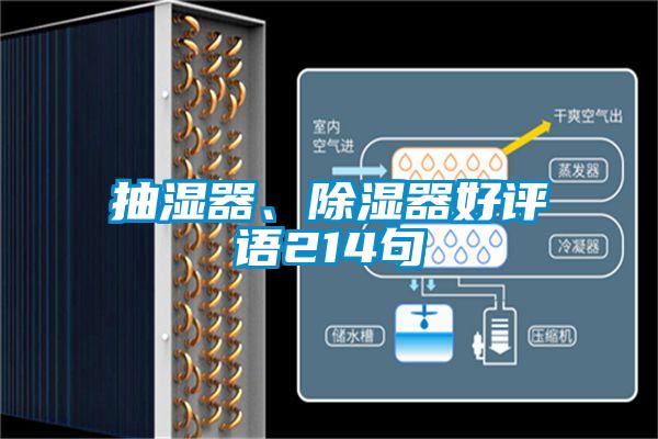 抽濕器、除濕器好評(píng)語(yǔ)214句