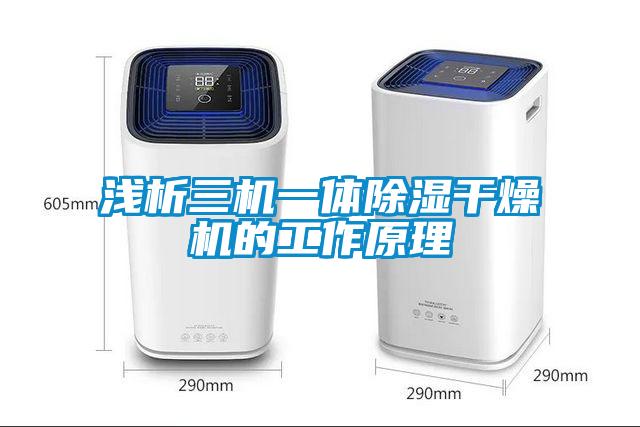 淺析三機一體除濕干燥機的工作原理