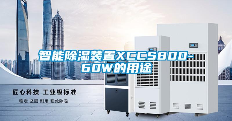 智能除濕裝置XCCS800-60W的用途