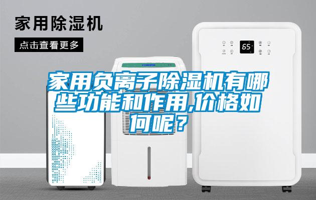 家用負(fù)離子除濕機有哪些功能和作用,價格如何呢？