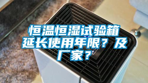 恒溫恒濕試驗箱延長使用年限？及廠家？