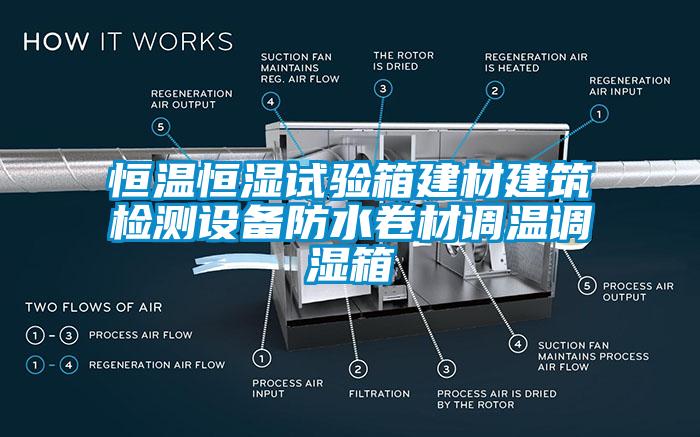 恒溫恒濕試驗(yàn)箱建材建筑檢測(cè)設(shè)備防水卷材調(diào)溫調(diào)濕箱