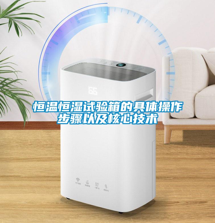 恒溫恒濕試驗(yàn)箱的具體操作步驟以及核心技術(shù)