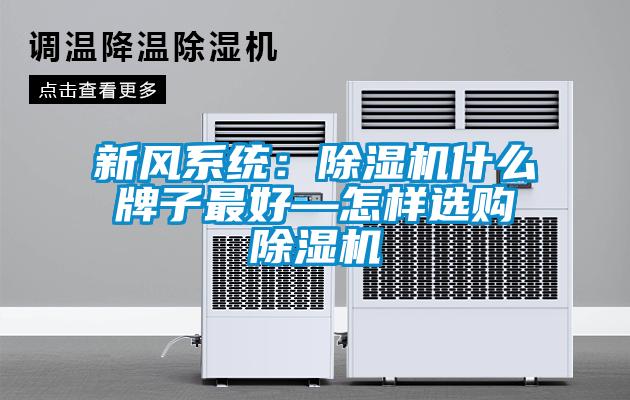 新風(fēng)系統(tǒng)：除濕機(jī)什么牌子最好—怎樣選購除濕機(jī)