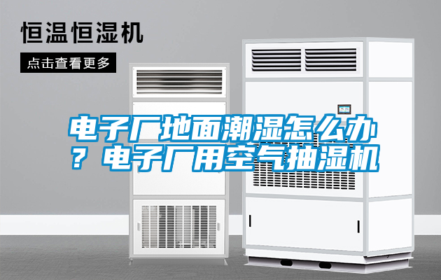 電子廠地面潮濕怎么辦？電子廠用空氣抽濕機