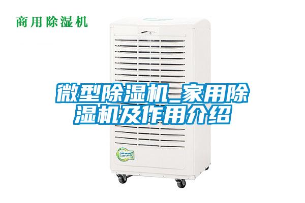 微型除濕機_家用除濕機及作用介紹