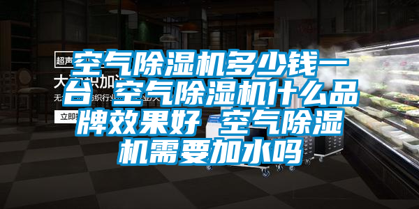 空氣除濕機(jī)多少錢一臺 空氣除濕機(jī)什么品牌效果好 空氣除濕機(jī)需要加水嗎