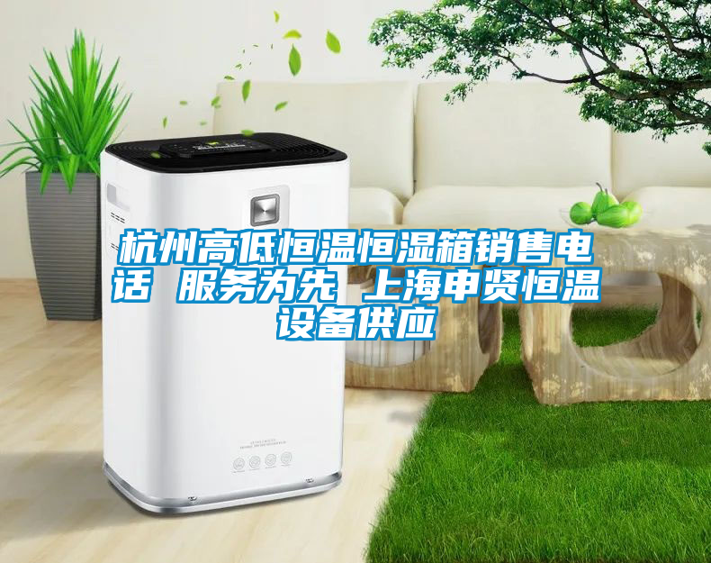 杭州高低恒溫恒濕箱銷售電話 服務為先 上海申賢恒溫設備供應