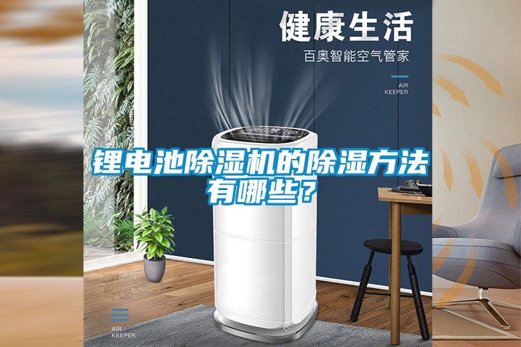 鋰電池除濕機的除濕方法有哪些？