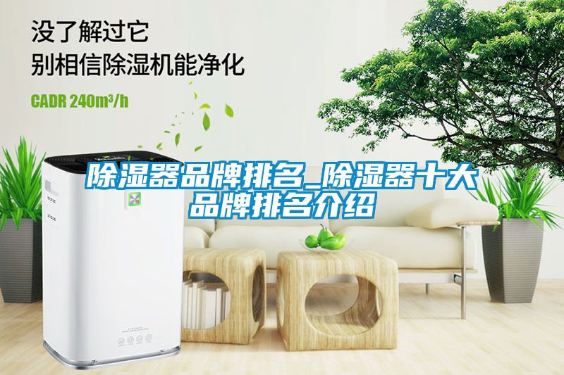 除濕器品牌排名_除濕器十大品牌排名介紹