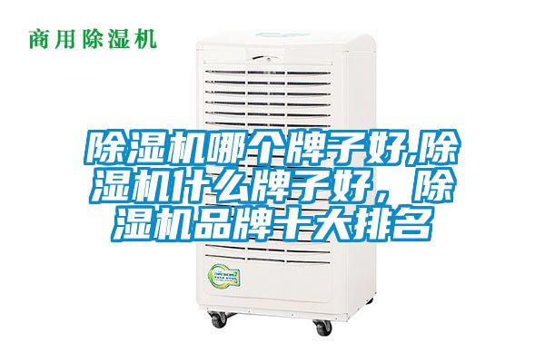 除濕機哪個牌子好,除濕機什么牌子好，除濕機品牌十大排名