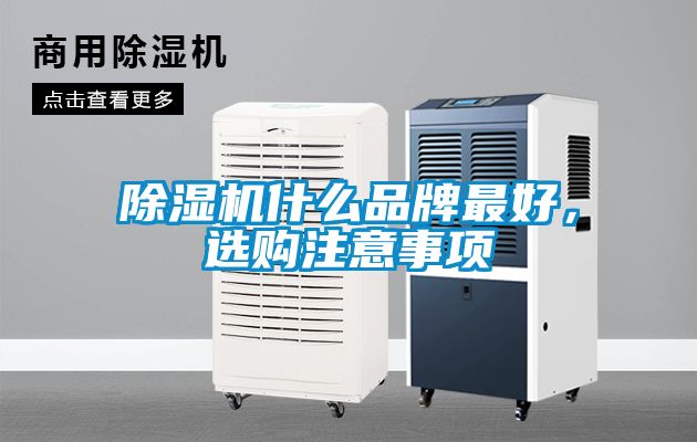 除濕機(jī)什么品牌最好，選購注意事項(xiàng)