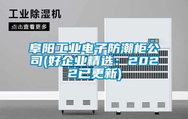 阜陽(yáng)工業(yè)電子防潮柜公司(好企業(yè)精選：2022已更新)