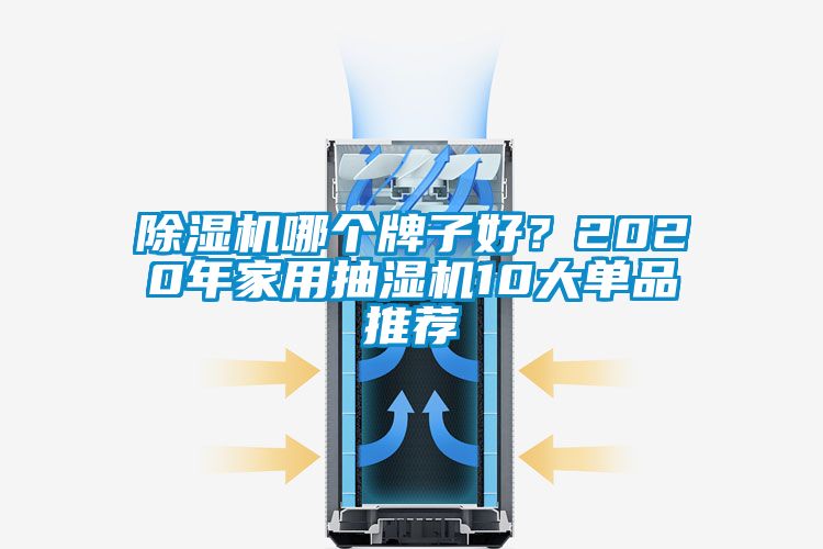 除濕機哪個牌子好？2020年家用抽濕機10大單品推薦