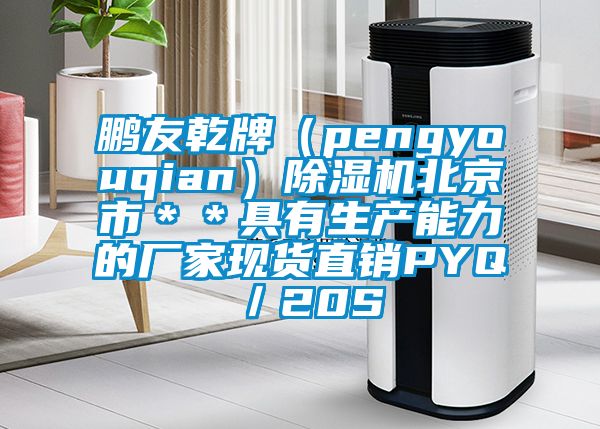 鵬友乾牌（pengyouqian）除濕機(jī)北京市＊＊具有生產(chǎn)能力的廠家現(xiàn)貨直銷PYQ／20S