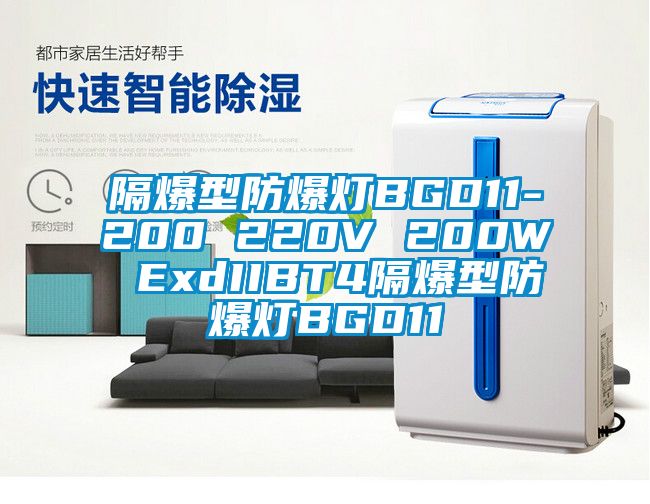 隔爆型防爆燈BGD11-200 220V 200W ExdIIBT4隔爆型防爆燈BGD11