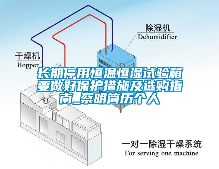 長(zhǎng)期停用恒溫恒濕試驗(yàn)箱要做好保護(hù)措施及選購指南_蔡明簡(jiǎn)歷個(gè)人