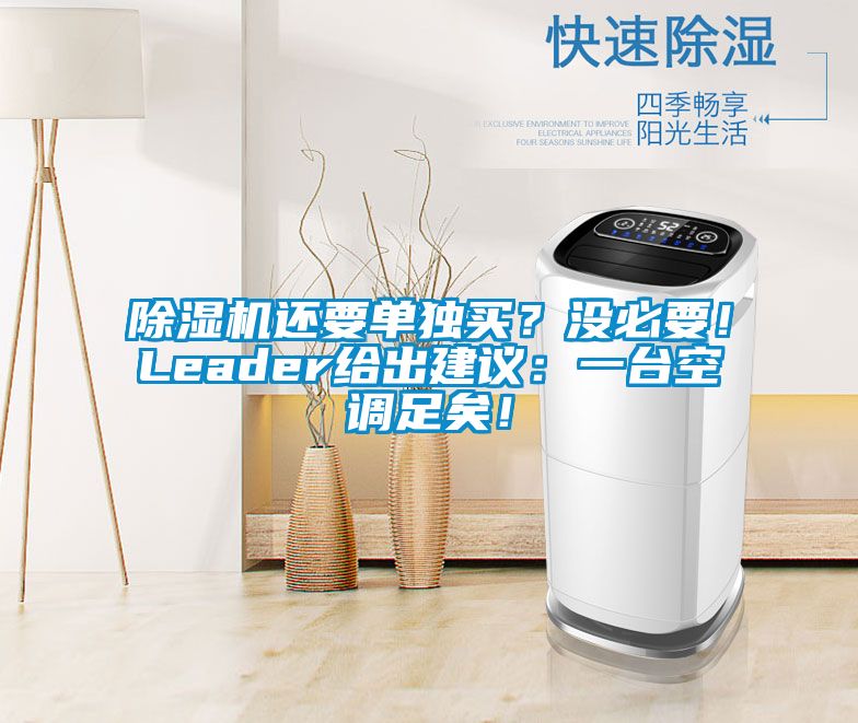 除濕機(jī)還要單獨(dú)買？沒必要！Leader給出建議：一臺(tái)空調(diào)足矣！